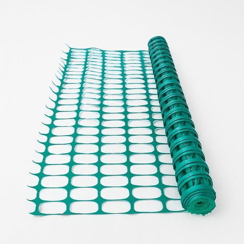 Plastic barrier mesh fencing - plastic,