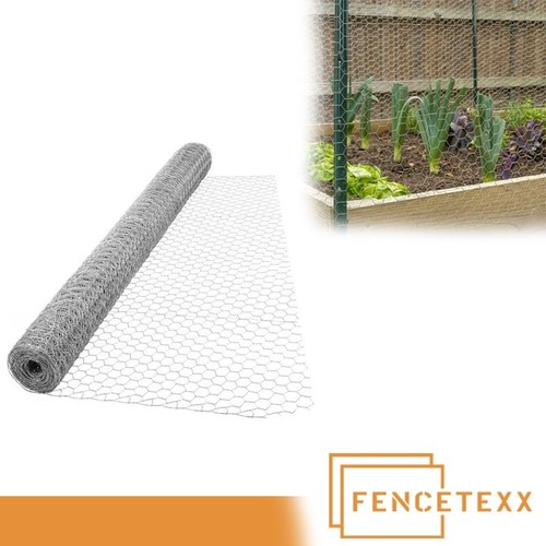25m galvanised chicken - galvanised,