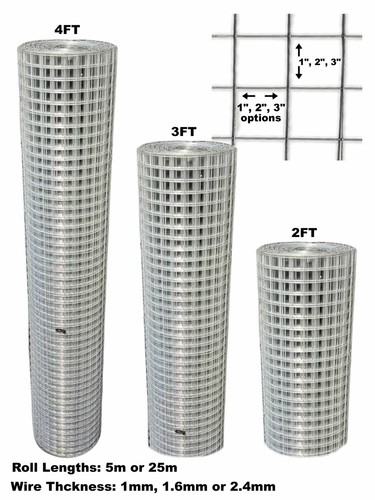Galvanised welded wire mesh - galvanised,