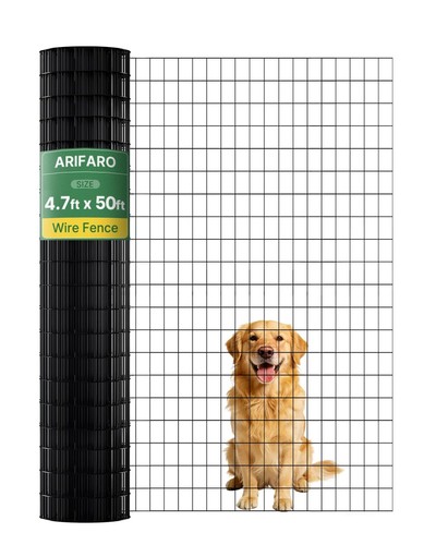 Black metal wire mesh - wire, fencing