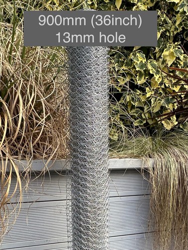 Galvanised wire netting 13mm - galvanised,