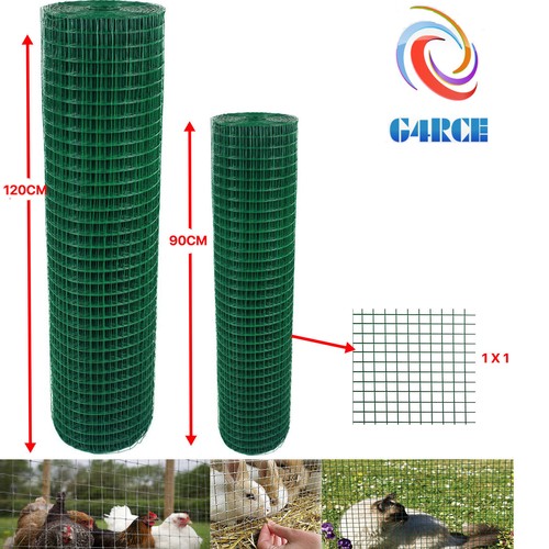 Green pvc coated welded - pvc, mesh