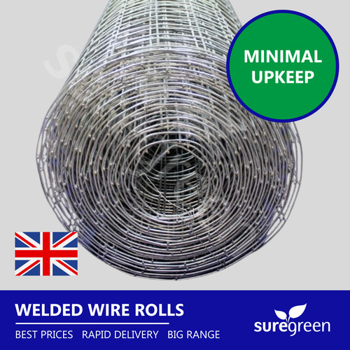 Galvanised welded wire - welded, mesh
