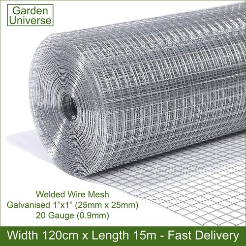 Welded wire mesh - welded, galvanised