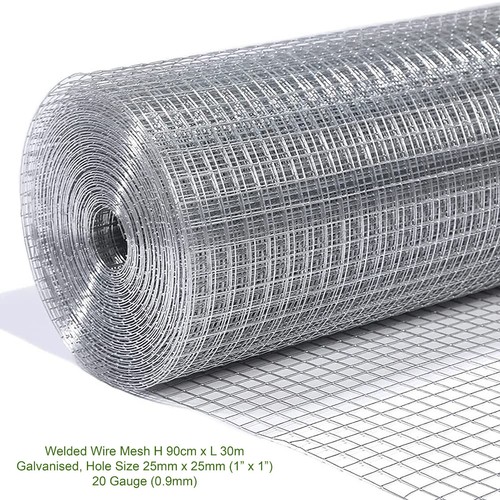 Welded wire mesh galvanised - welded,