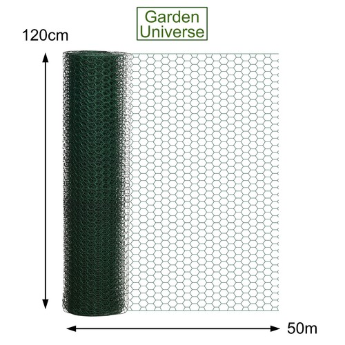 Chicken wire pvc - wire, coated