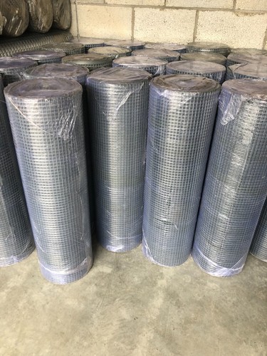 Welded chicken wire aviary - welded,