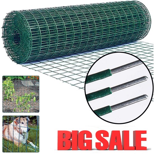 Wire mesh green pvc coated - wire,