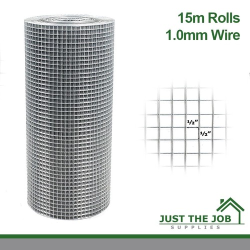 Welded wire mesh - mesh, 1/2"